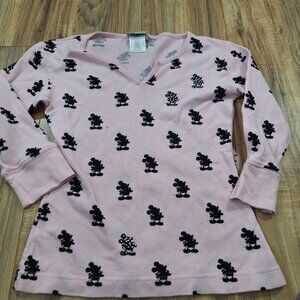 Disneyland Mickey Mouse 3/4 length sleeve shirt size small